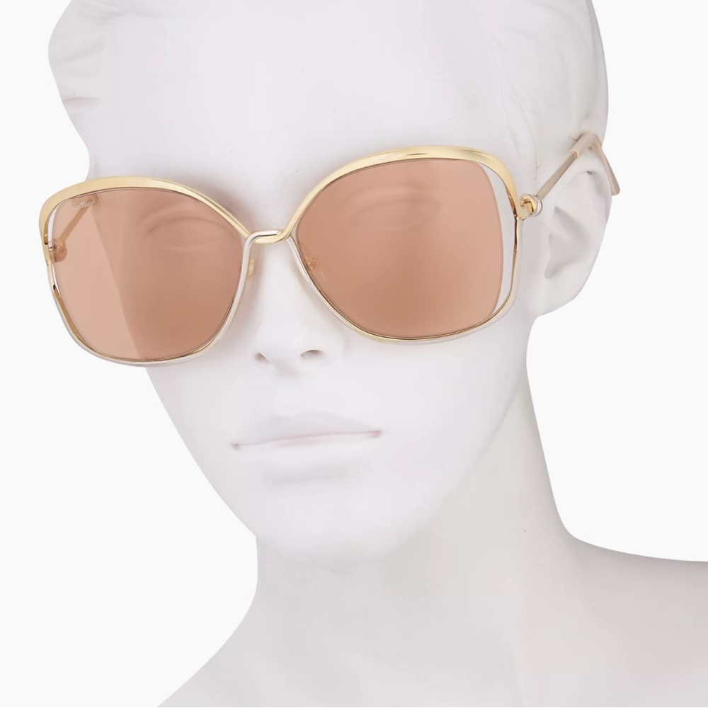 CARTIER
60MM Butterfly Sunglasses - Picture 6 of 12